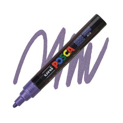 FLOMASTER UNI PC-5M POSCA METALLIC LJUBIČASTI