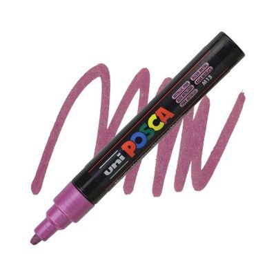 FLOMASTER UNI PC-5M POSCA METALLIC ROZI