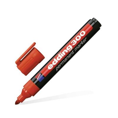 FLOMASTER MARKER PERMANENT EDDING 300 CRVENI 1,5-3MM OKRUGLI VRH