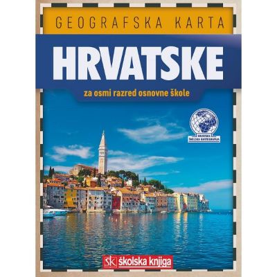GEOGRAFSKA KARTA HRVATSKE 8.R.