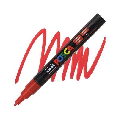 FLOMASTER UNI PC-3M POSCA CRVENI
