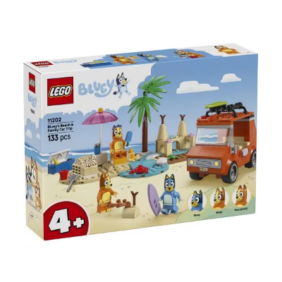 LEGO BLUEY 11202 BLUEY NA OBITELJSKOM IZLETU NA PLAŽU