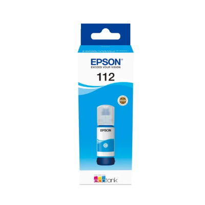 TINTA EPSON 112 T06C2 L15150/15160 CYAN ECOTANK C13106C24A