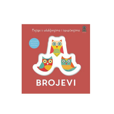 KNJIGA S UDUBLJENJIMA I ISPUPČENJIMA: BROJEVI