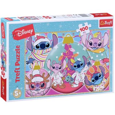 TREFT PUZZLE 94131 XMAS LILO&STITCH 100KOM