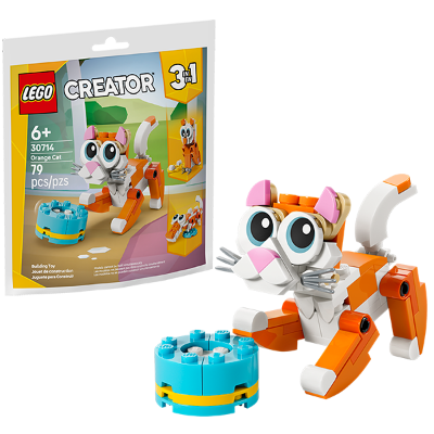 LEGO CREATOR 3U1 30714 NARANČASTA MAČKA