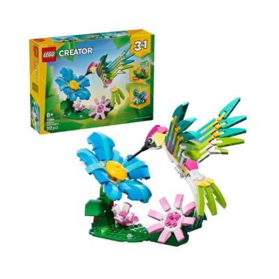 LEGO CREATOR 31384 DIVLJE ŽIVOTINJE: ŠARENI KOLIBRIĆ