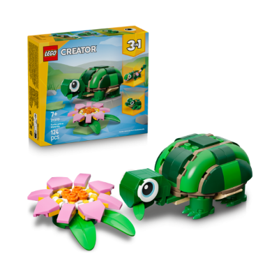 LEGO CREATOR 31377 KORNJAČA S CVIJETOM LOPOČA