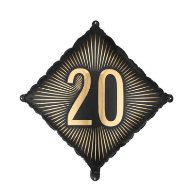 BALON FOLIJSKI 20 46X46CM MIX FB362-20