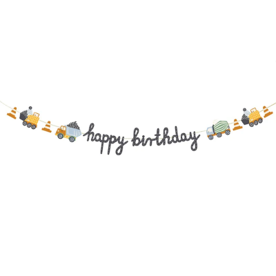 BANNER HAPPY BIRTHDAY GRADILIŠTE MIX 200CM GRL104