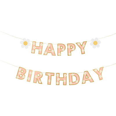 BANNER HAPPY BIRTHDAY MIX 200X14,5CM GRL114 