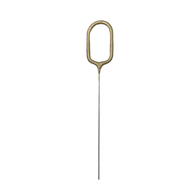 PRSKALICE ROĐENDAN BR. 0 ZLATNE 15CM ZO5-0