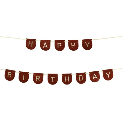 BANNER HAPPY BIRTHDAY SMEĐI FILC 300CM GRLF2