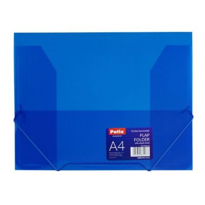 FASCIKL A4 PVC S GUMICOM PAT4003S/N/18 PLAVI