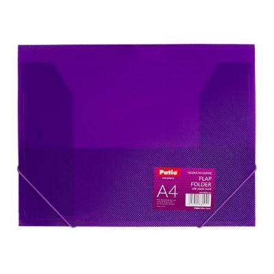 FASCIKL A4 PVC S GUMICOM PAT4003S/N/12 VIOLET