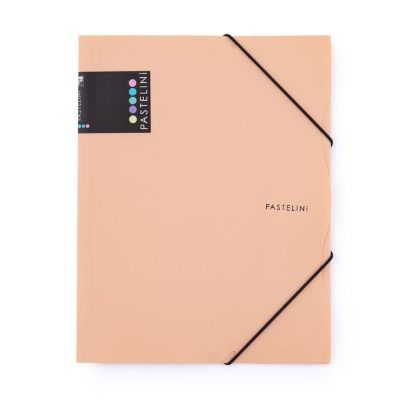FASCIKL A4 S GUMICOM PVC NARANČ.PASTELINI 2-658