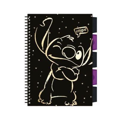 KOLEGIJ BLOK B5 100L. STITCH GOLD DISNEY 96366PTR
