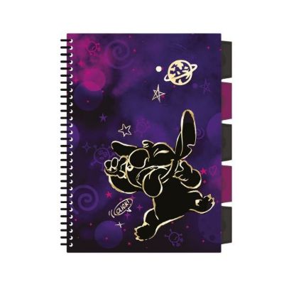 KOLEGIJ BLOK B5 100L. STITCH GOLD DISNEY 96373PTR