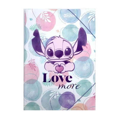 Fascikl A3 s gumicom Stitch Pastel Disney Fashion 76535PTR