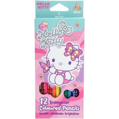 PASTELE DRVENE TROKUTASTE 12/1 HELLO KITTY 10524PTR