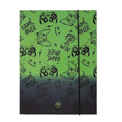 FASCIKL A4 S GUMICOM KARTONSKI GAME OVER GRADIENT GREEN 07579CP COOLPACK