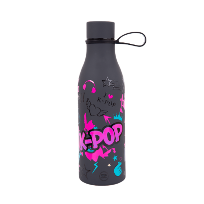 BOČICA ZA VODU K-POP, TOPLO/HLADNO 500ML. - DARK 27676CP 