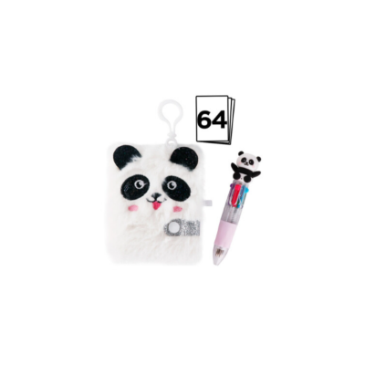 BLOKIĆ PLIŠ PANDA SA OLOVKOM 110X90 PB834-05 MP