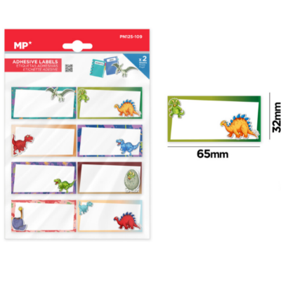 NALJEPNICE ZA KNJIGE DINOSAURI 16/1 PN125-109 MP